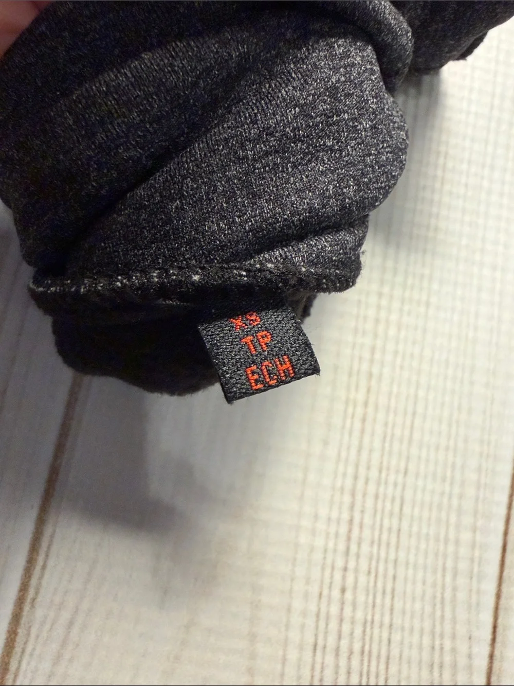 HEAD Dark Gray Fleece Touchscreen Gloves